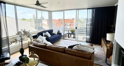 Yarraville Village apartment with panoramic views