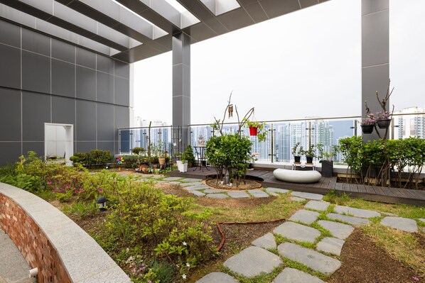 Rooftop terrace - Grandbleu Hotel & Residence (Incheon)