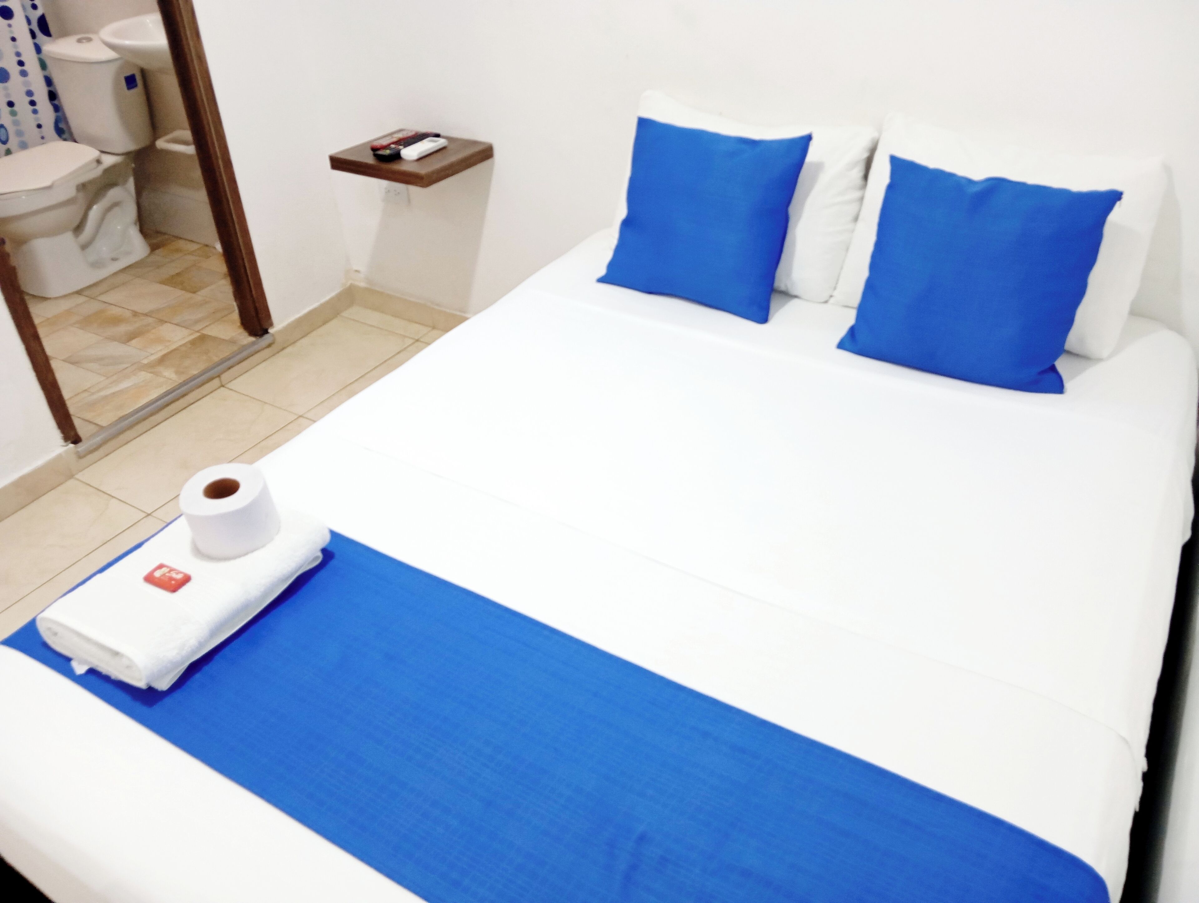Basic Double Room | Premium bedding, pillow-top beds, free WiFi