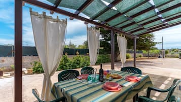 Opções para refeição ao ar livre