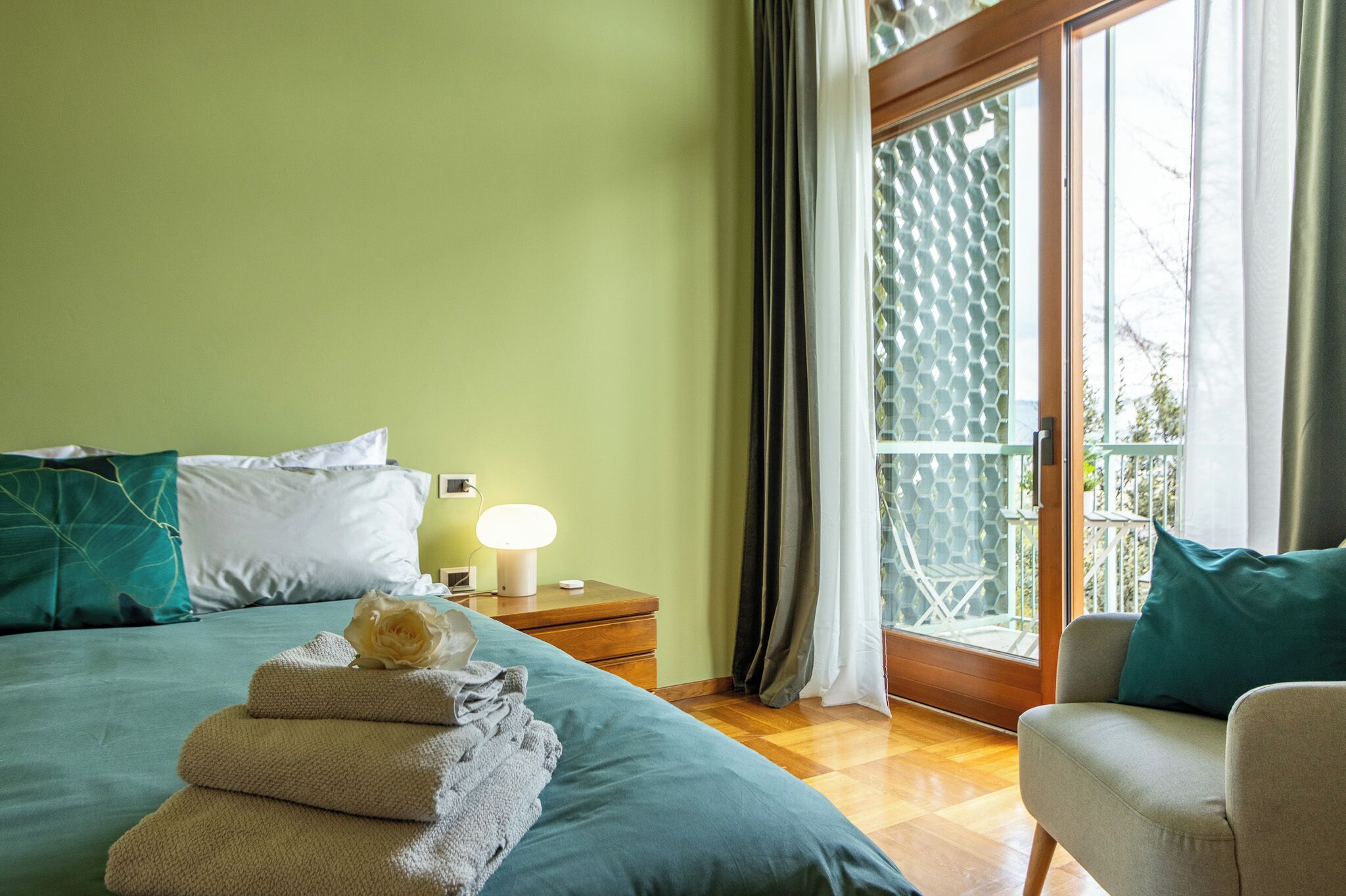 1 chambre, fer et planche à repasser, Wi-Fi gratuit, draps fournis