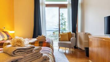 1 Schlafzimmer, Bügeleisen/Bügelbrett, kostenloses WLAN, Bettwäsche