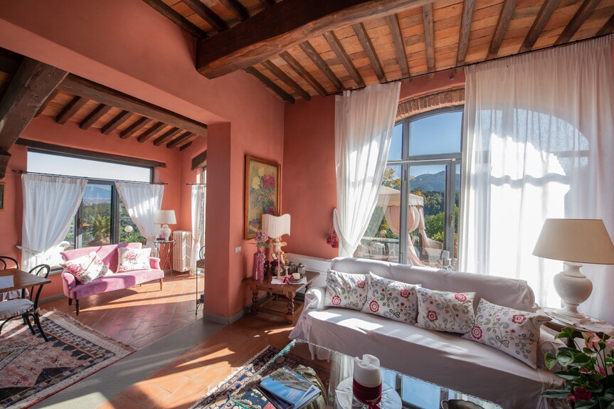 Villa 'Podere Bucigattolo' With Private Pool, Wi-fi And Air Conditioning - イタリア ピストイア