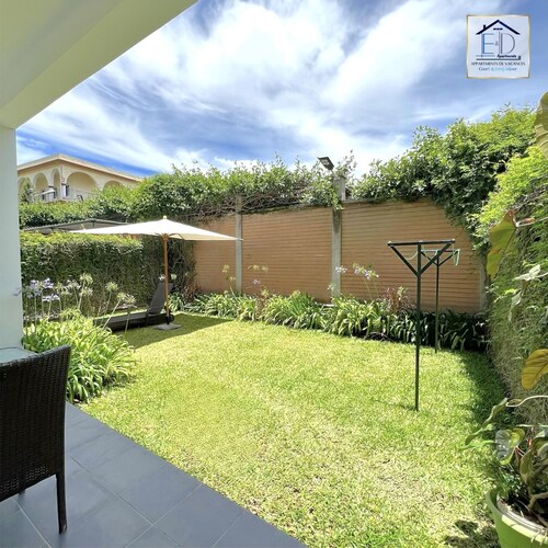 Spacious Apartment With Private Garden, Quiet and Secure