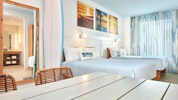 2 habitaciones, tabla de planchar con plancha, cuna de viaje y wifi