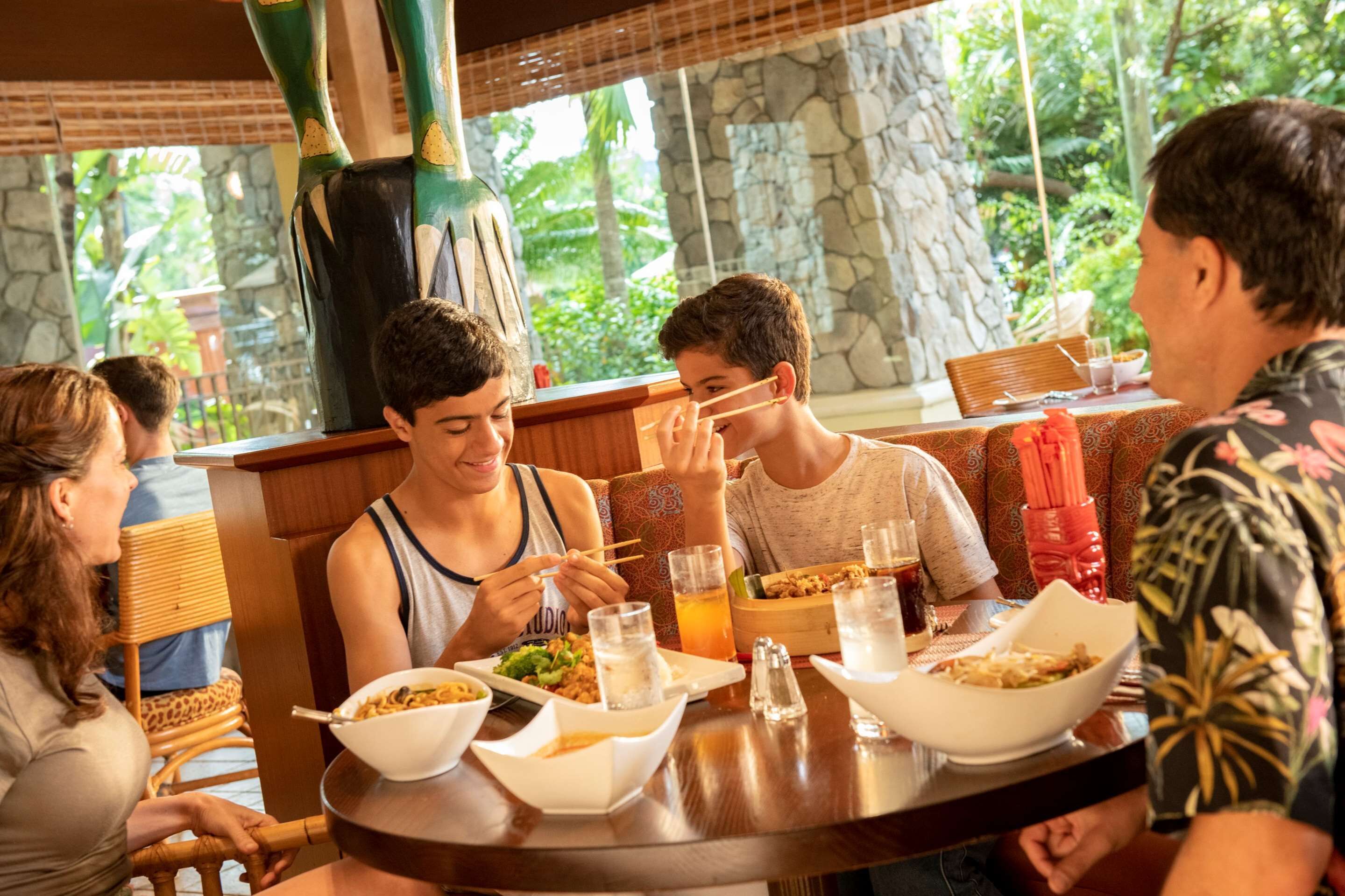 Restaurante al aire libre