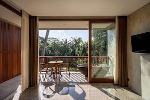Suíte (Room Jungle View) | 1 quarto, roupas de cama de algodão egípcio, roupas de cama premium