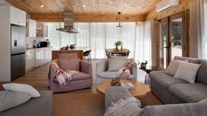 TV, fireplace, stereo, offices