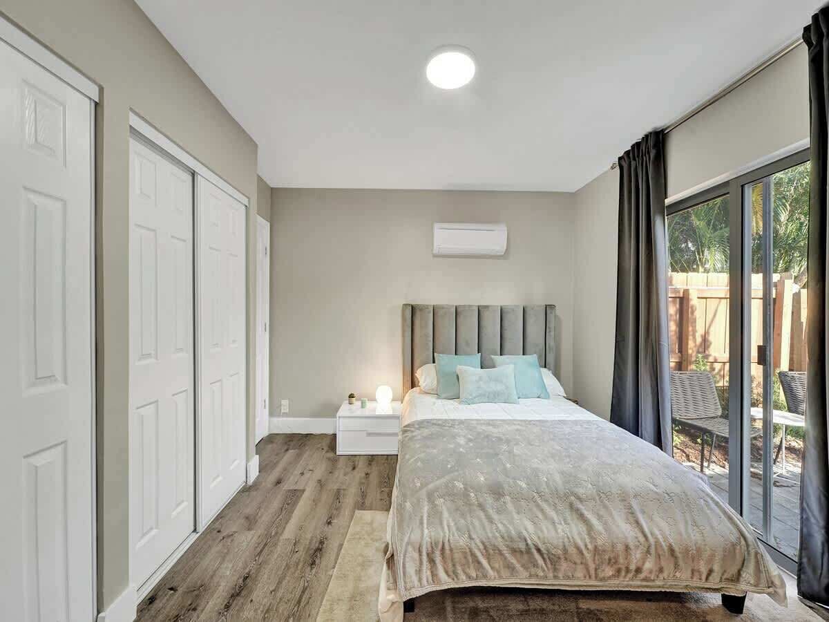 1 bedroom, iron/ironing board, travel crib, free WiFi