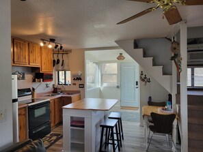 Microwave, oven, stovetop