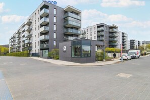 Fassade der Unterkunft