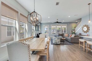 Dining - Sands Street Retreat- Spacious Beach House, Private Pool (Panama City Beach)