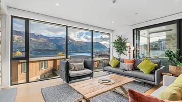 TV, fireplace, stereo, offices