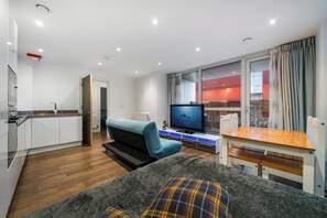 Living room - Modern 1-Bedroom Flat in Central London (London)