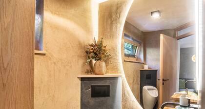 Chalet 'Zur Auszeit' mit Bergblick, privater Terrasse und WLAN
