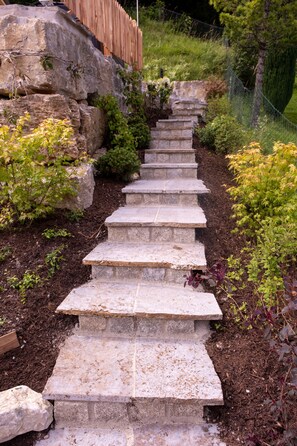 Overnattingsstedets uteområder