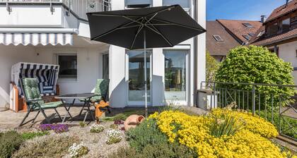 Einzimmerapartment 'Rheinblick' mit privater Terrasse und WLAN