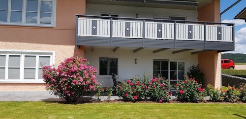 Holiday Apartment "Breit - Kirchdorf" with Mountain View, Private Terrace & Wi-Fi