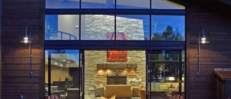 Enceinte de l’hébergement