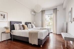 3 bedrooms, iron/ironing board, free WiFi, bed sheets - Chic & Luminous 3BR Apartment in Kifisia (Kifisia)