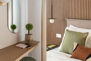 2 makuuhuonetta, silitysrauta/-lauta, ilmainen Wi-Fi, vuodevaatteet