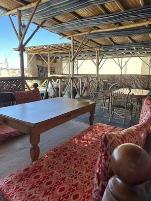 Terrace/patio - Rizo Boutique Superior Hotel (Bukhara)