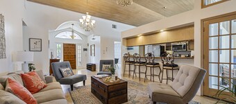 Beautiful River Front Home - Private Pool - Walk to Beach-Kayaks