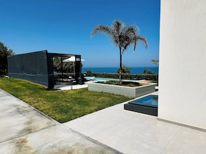 Villa, 4 Bedrooms, Private Pool, Garden View | Pool - Ocean Crest Villa 10pl 4bd 3ba. 3min To Beach (Platanias)
