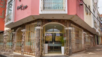 Entrada de la propiedad