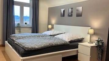 2 habitaciones, wifi y ropa de cama