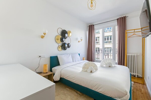 2 chambres, Wi-Fi, literie fournie