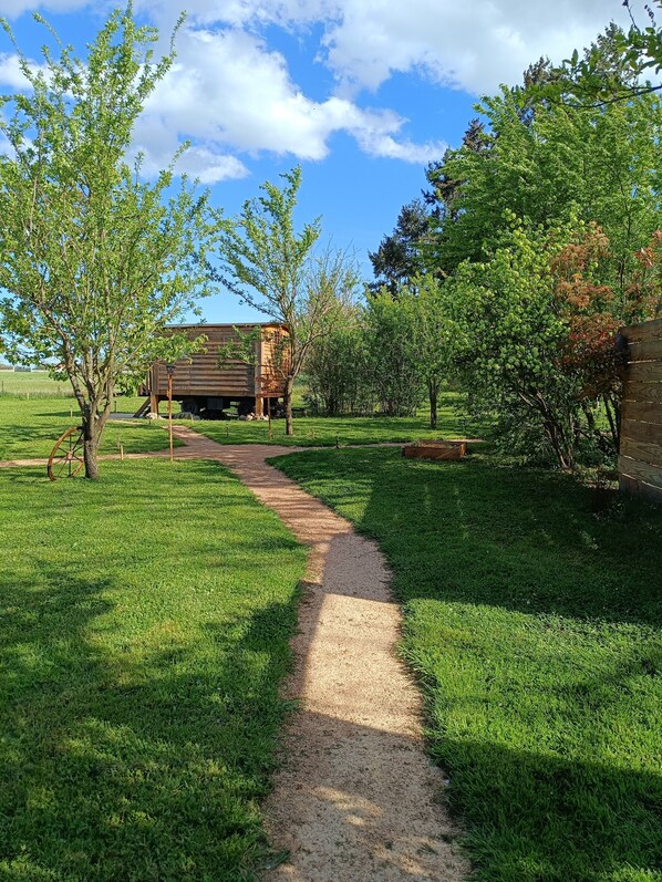 Overnattingsstedets uteområder