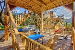 Vista al jardín