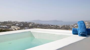 Phòng Suite trăng mật, ban công, quang cảnh biển | Hiên