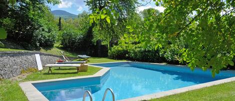 Seasonal outdoor pool