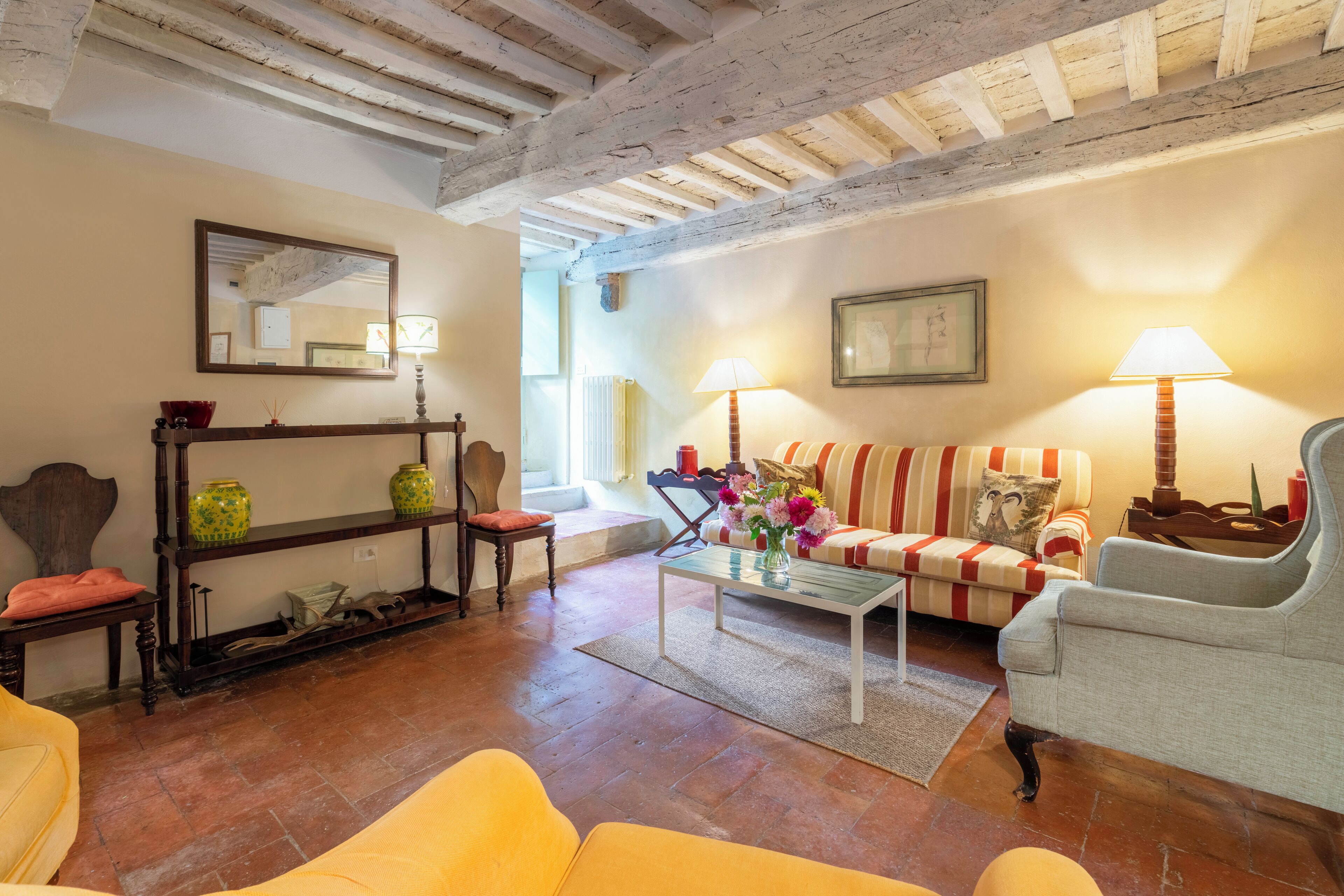 Superior House, Garden View | Living area | 32-inch flat-screen TV with cable channels, fireplace