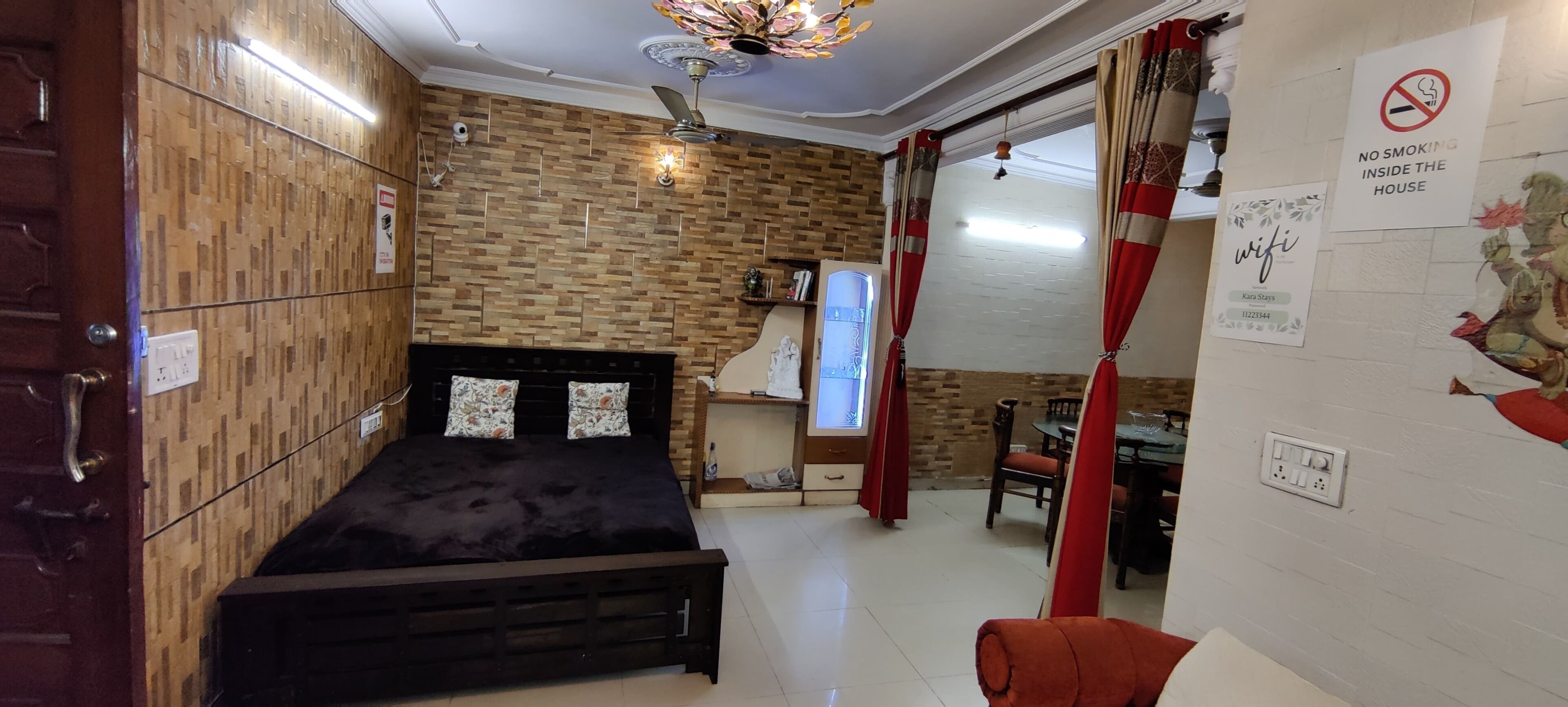 3 bedrooms, WiFi, bed sheets