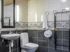 Hårtørrer, håndklæder