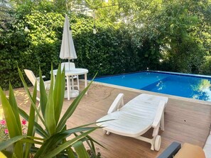 Alberca al aire libre 