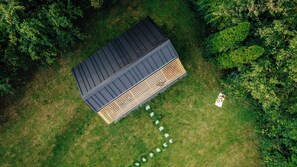 Design Mobile Home, Patio, Garden View | Pemandangan dari bilik