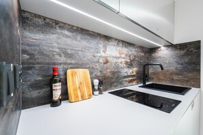 Mobile Home Design, patio, vue jardin | Cuisine privée