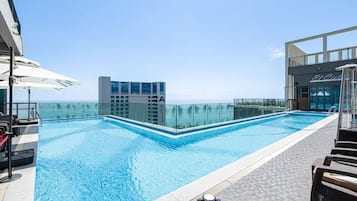 Rooftop pool