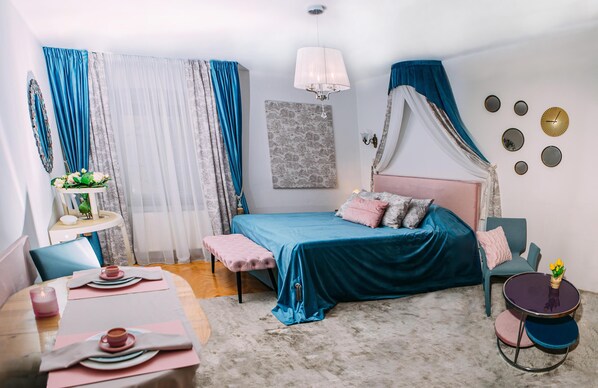 1 bedroom, iron/ironing board, free WiFi, bed sheets