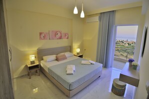 2 室のベッドルーム、WiFi、ベッドシーツ