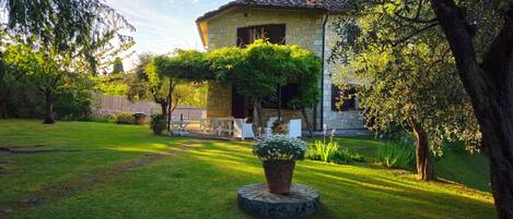 Overnattingsstedets uteområder