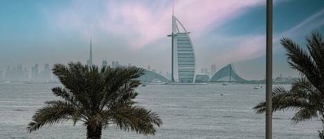 Blick von der Unterkunft