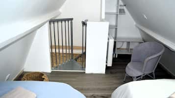 2 habitaciones, cuna de viaje, wifi y ropa de cama