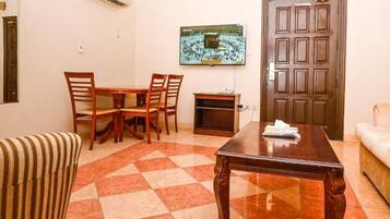 Apartamento família, vista para a cidade | Roupas de cama de algodão egípcio, roupas de cama premium