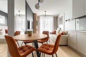 1 bedroom, iron/ironing board, cribs/infant beds, free WiFi - MARGI Jolly Apartament (Szczecin)