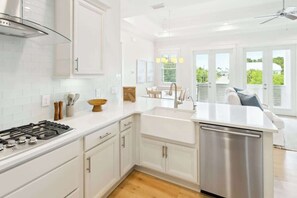 Fridge, microwave, oven, stovetop - Anchored on 30A by Stay on 30a (Inlet Beach)